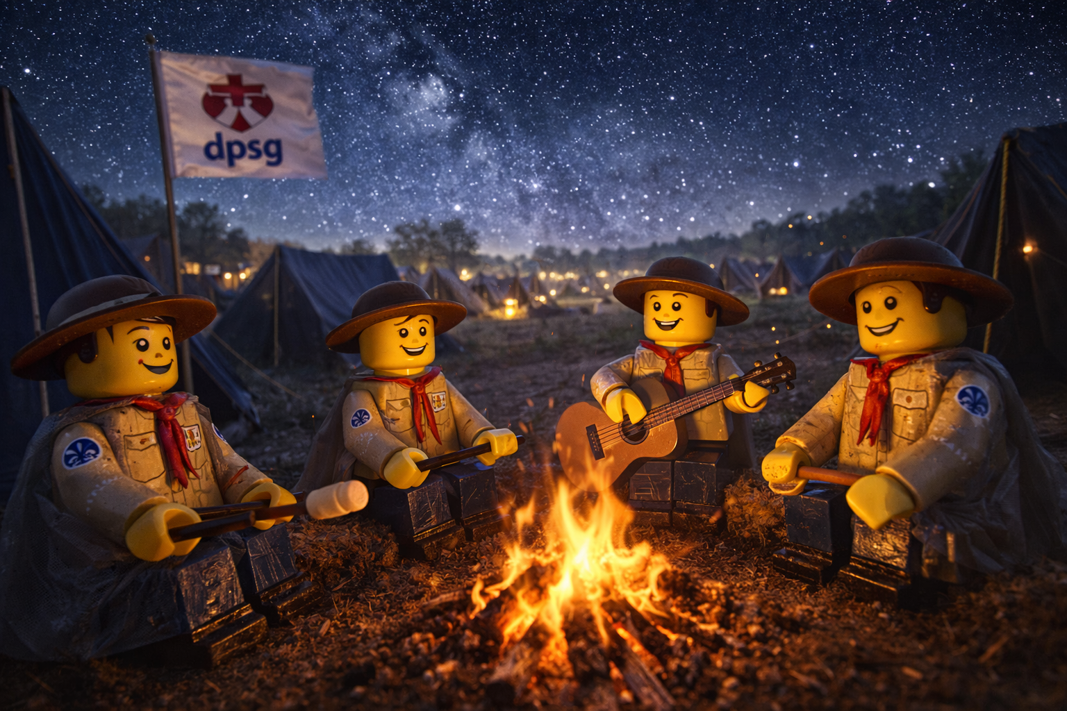 LEGO-Figur Abendrunde