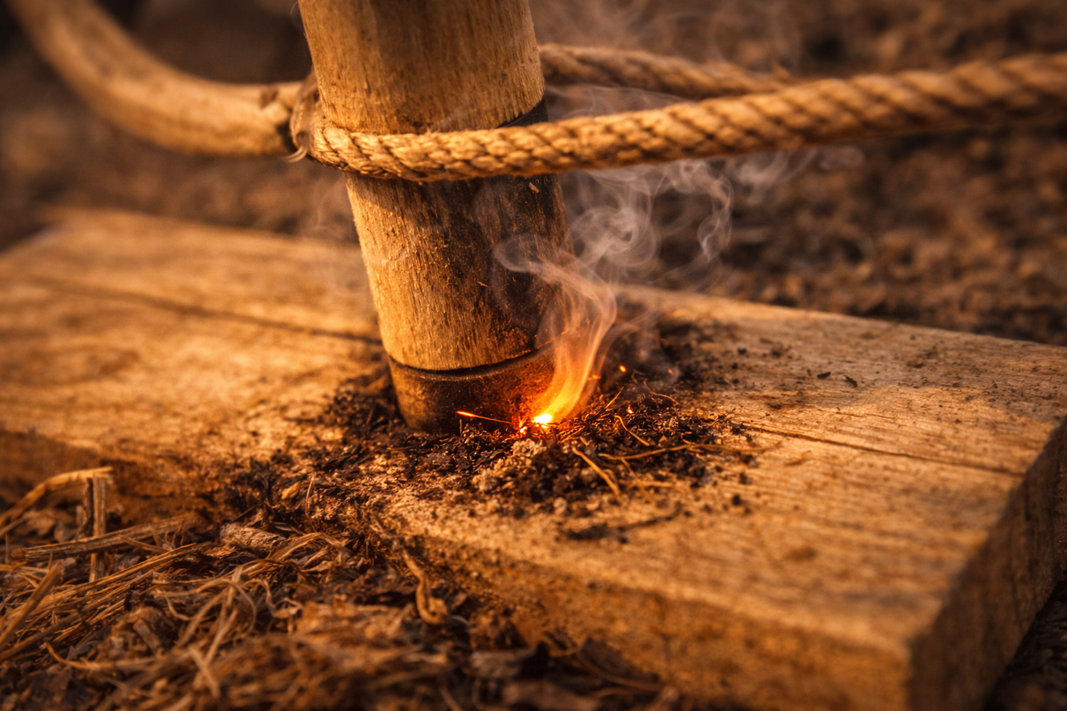 LEGO-Figur Feuermachen